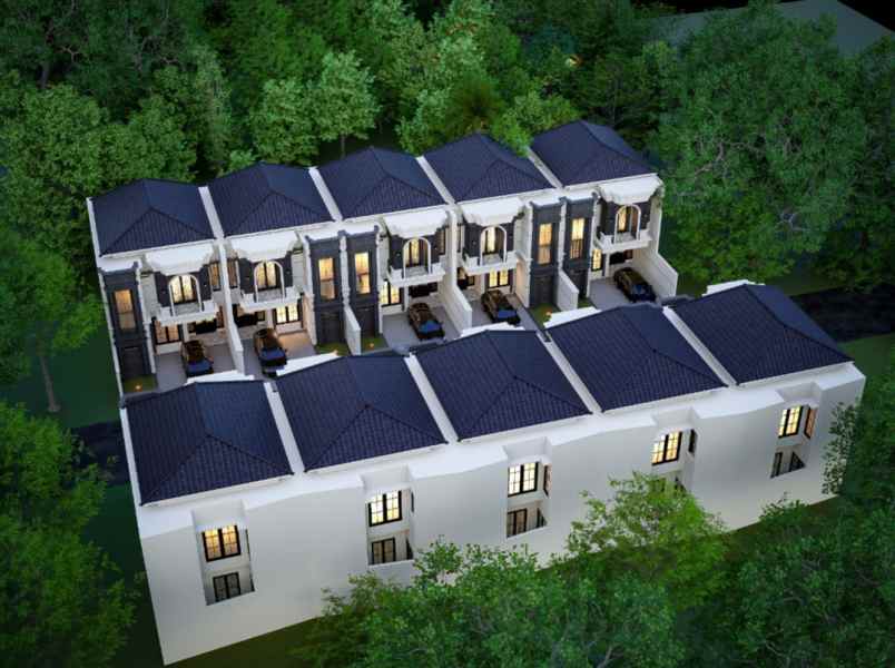 rumah 2 lantai dalam cluster di kemang sukmajaya depok