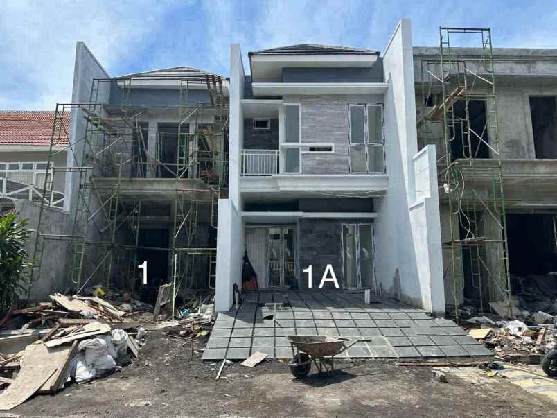 rumah baru jemursari unit a rangka atap galvalum