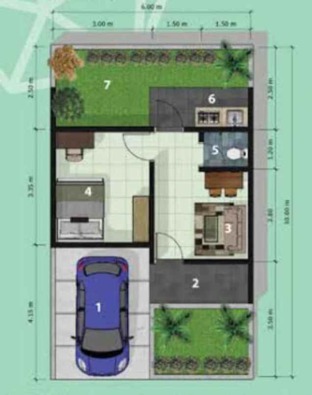 rumah bogor tenjo city tahap 3 1 lt uf tri prabu