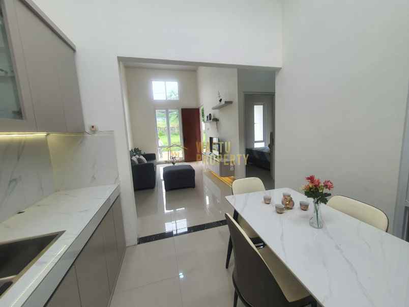 rumah cantik view gunung di kawasan dramaga bogor