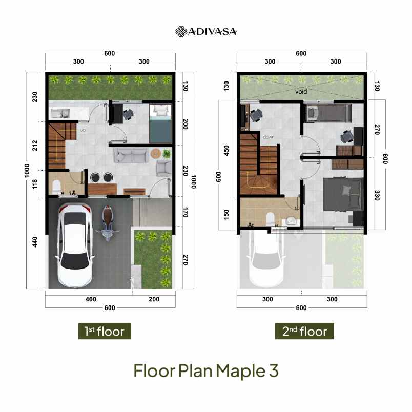 rumah cluster bawah 1 m semarang kota dekat bandara