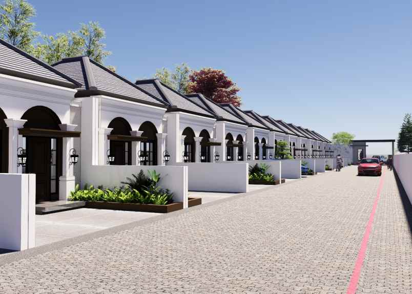 rumah eksklusif di kawasan wisata bersejarah prambanan