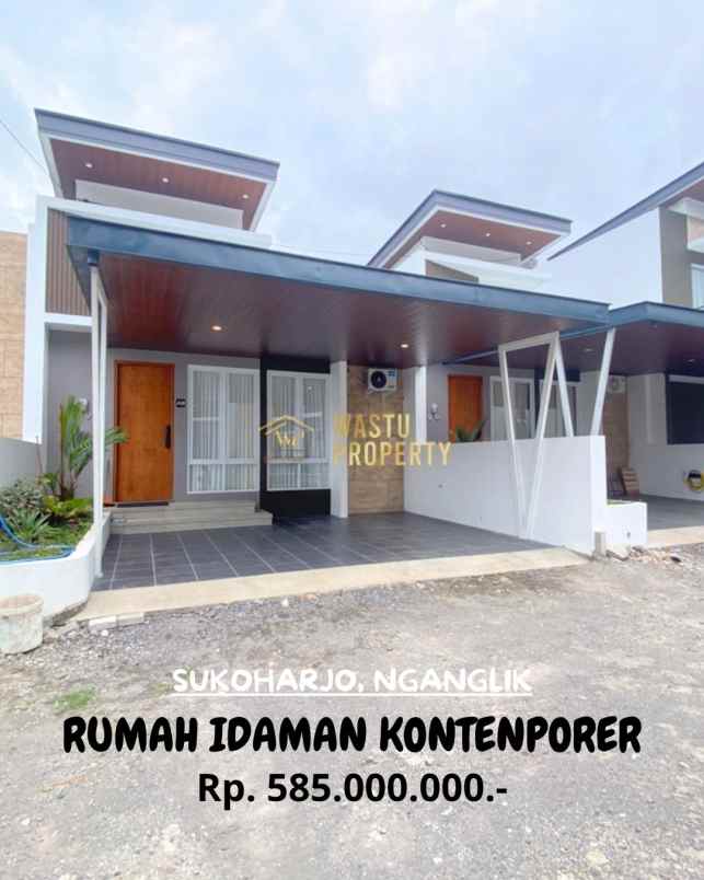 rumah idaman kontenporer di ngaglik sleman
