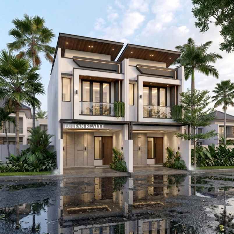 rumah jagakarsa minimalis dalam komplek