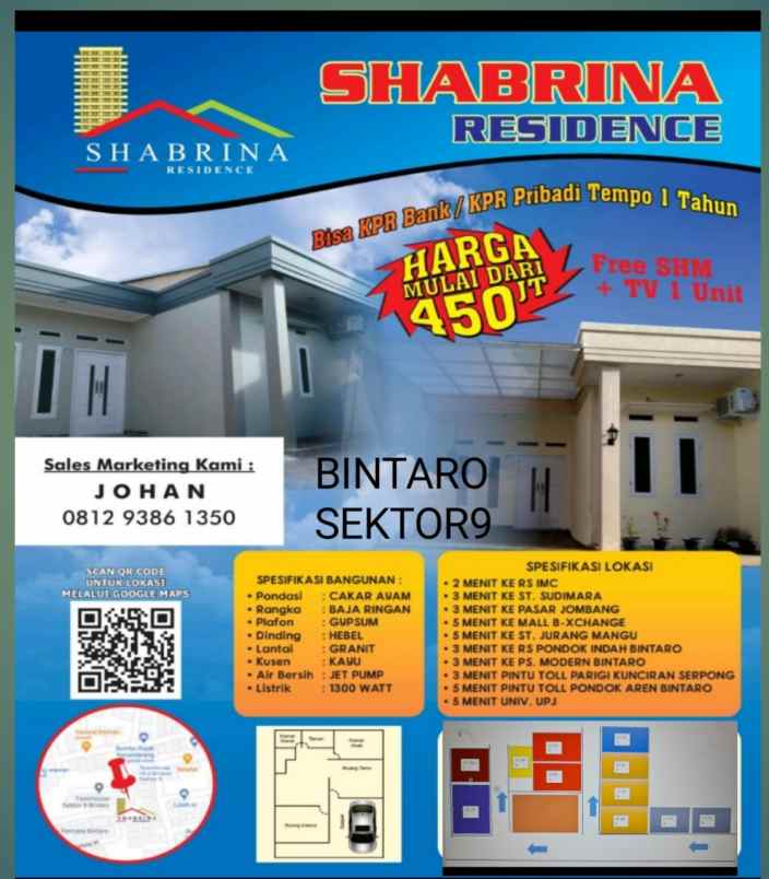 rumah jalan arya putra ciputat