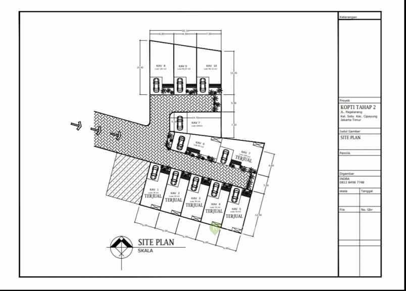 rumah jl pagelaran setu