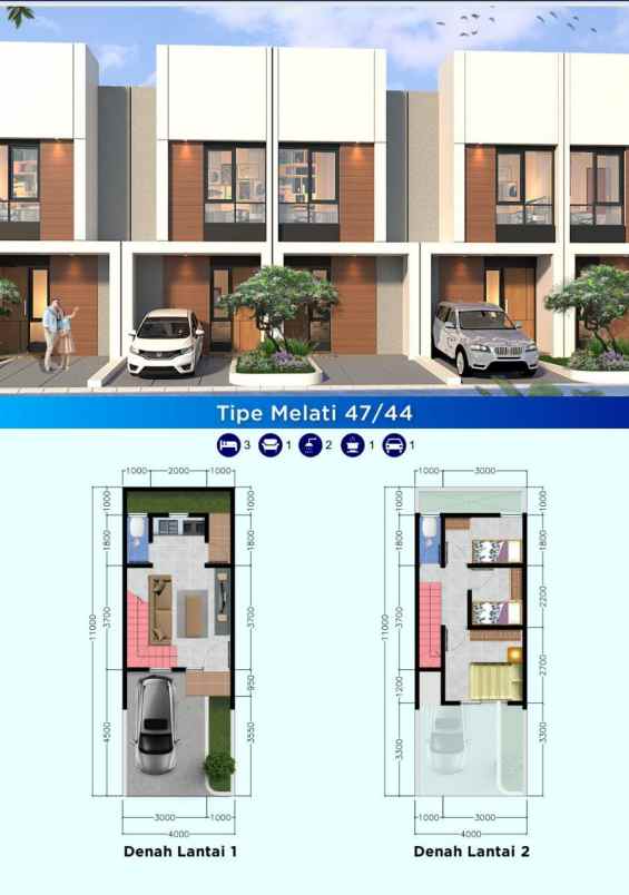 rumah jln kalibaru cilodong depok