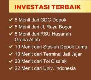 rumah jln kalibaru cilodong depok