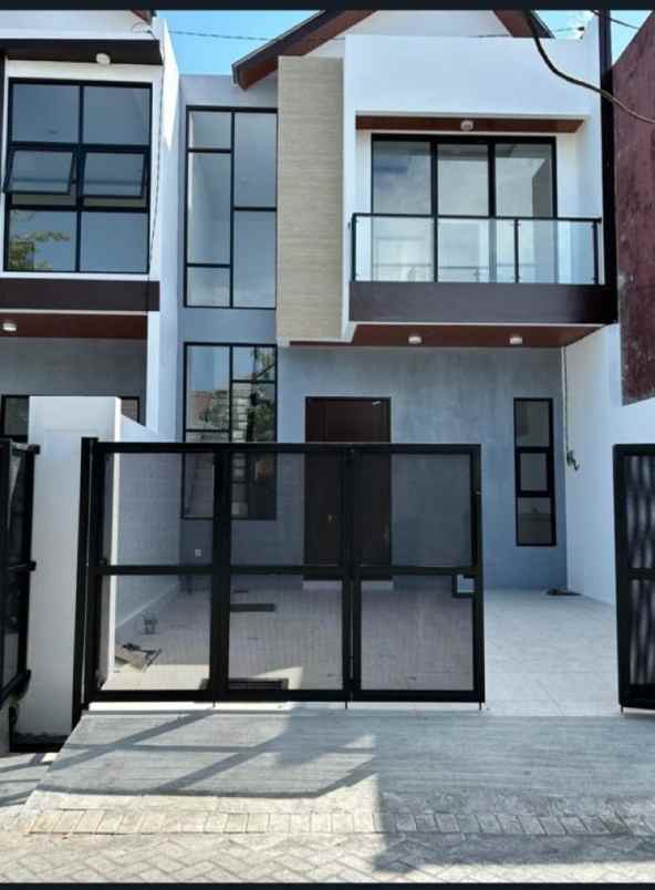 rumah manyar jaya surabaya timur baru gress