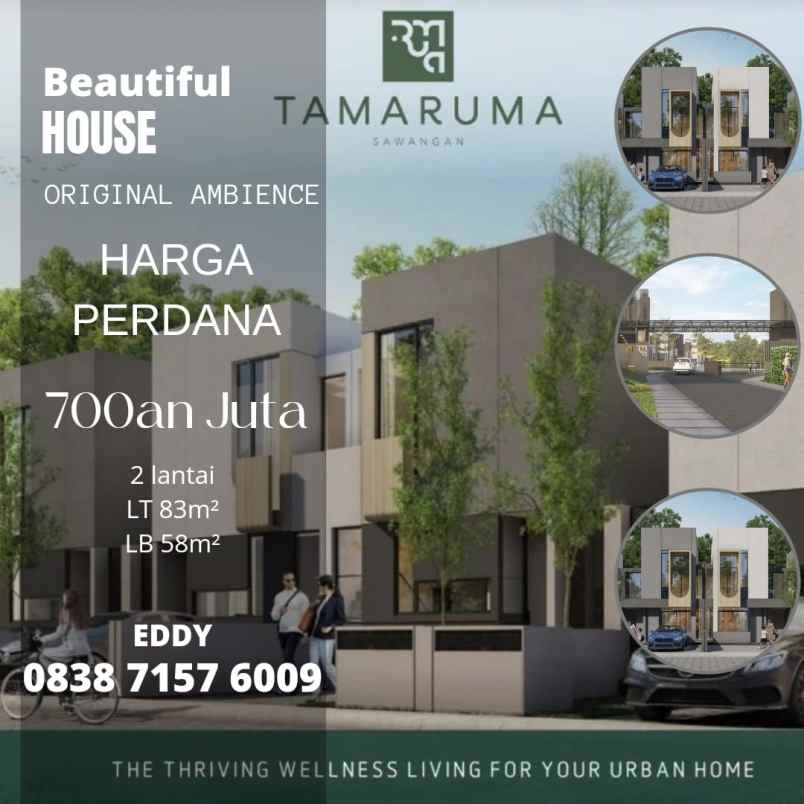 rumah pondok petir bojongsari