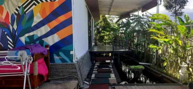 rumah villa megamendung cisarua bogor shm full furnish