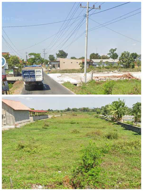 tanah 3395m2 muka 22m tepi jalan janti klaten 1 3m