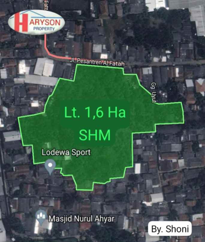 tanah industri 1 6 hektar cileungsi kab bogor