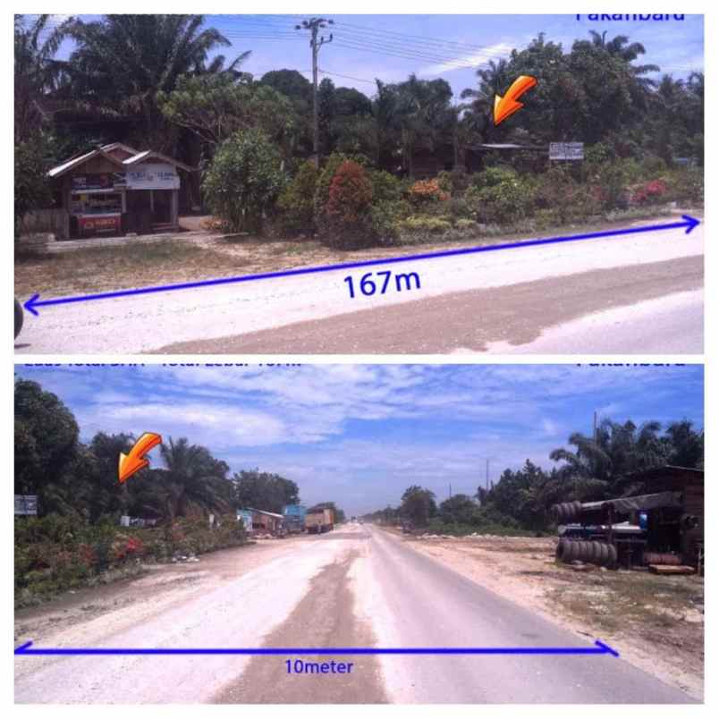 tanah jl kubang raya kampar