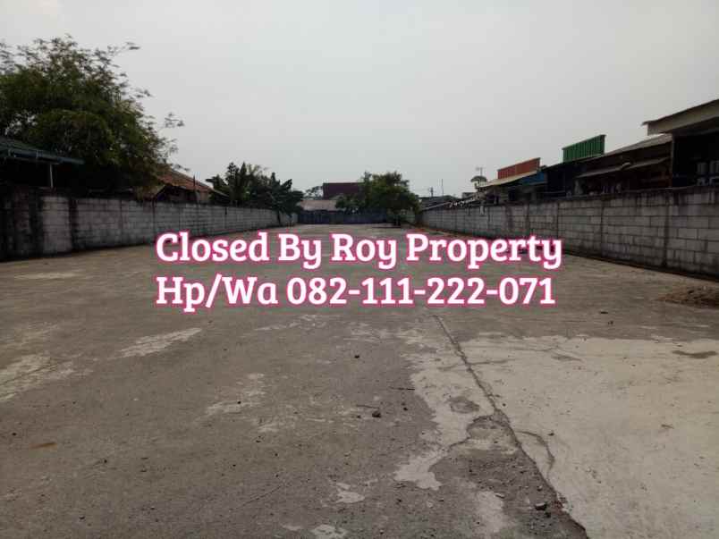 tanah jl marunda baru sungai