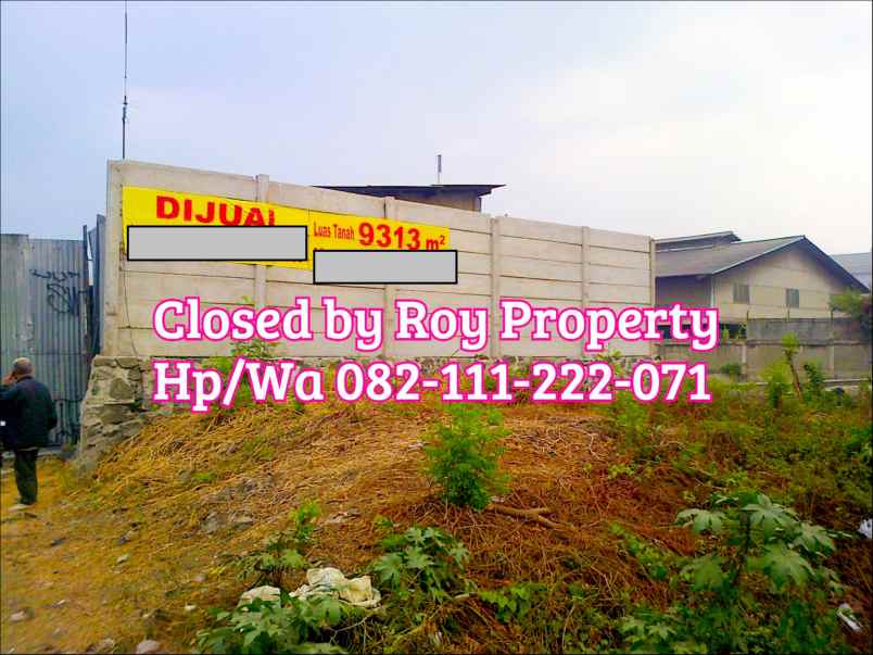 tanah jl raya bekasi rawa