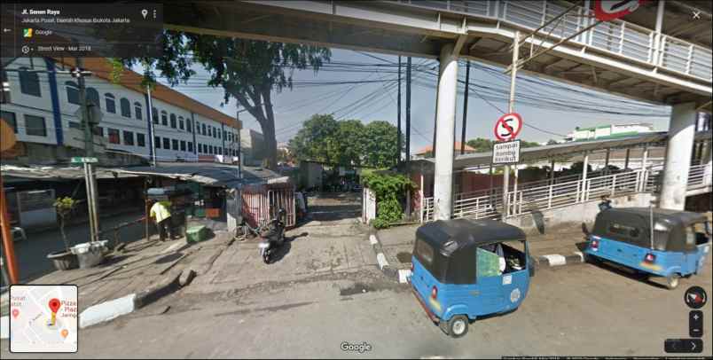 tanah jl senen raya jakarta pusat