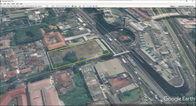 tanah jl senen raya jakarta pusat