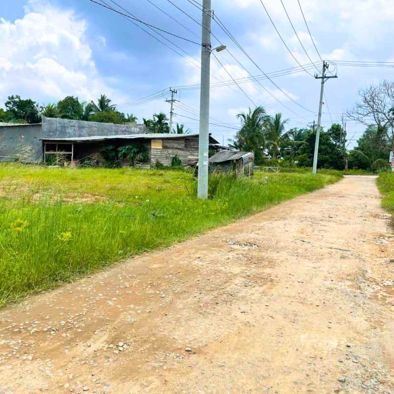 tanah kavling murah luas 135 m tanjung barangan