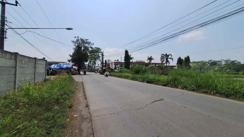 tanah pinggir jalan raya rancaekek untuk gudang pabrik