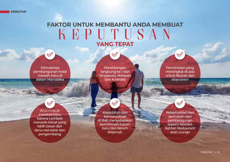 tanah untuk resort atau hotel di pantai bumbang lombok