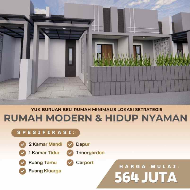 tinggal lebih tenang di hunian strategis berbah sleman
