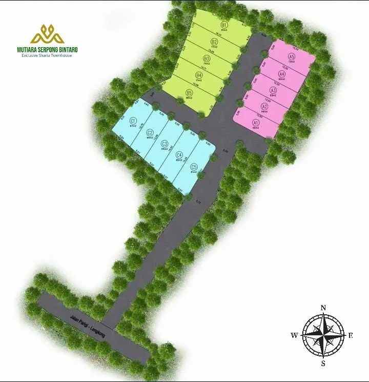 townhouse syariah di lengkong tangerang