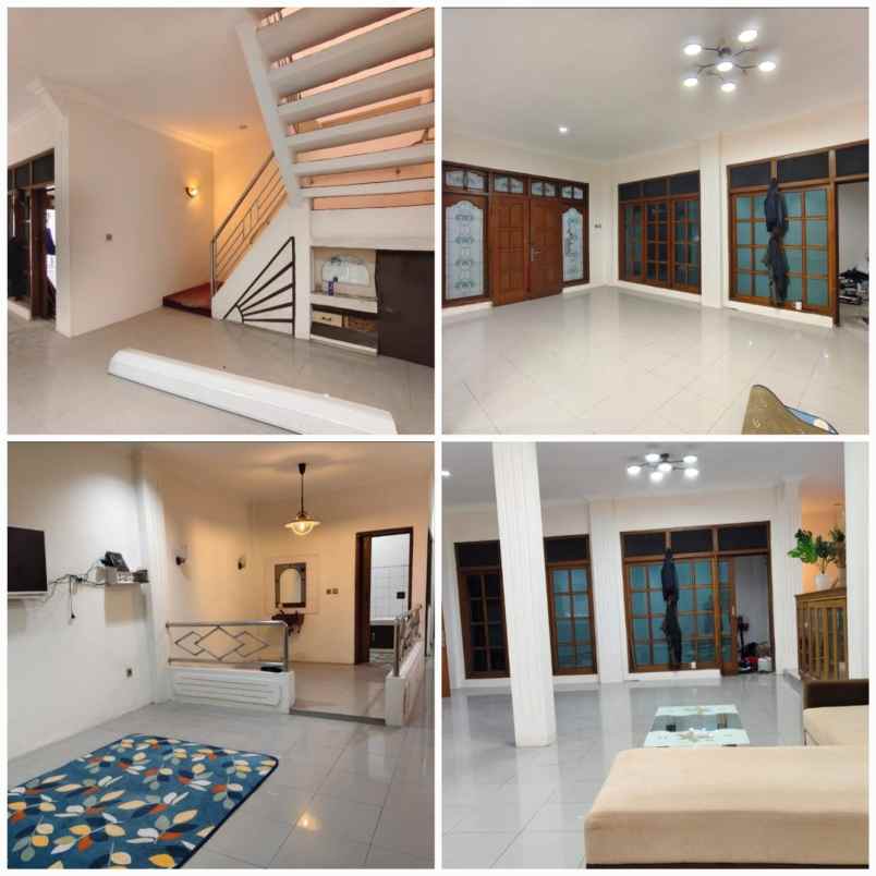 waru indah rumah besar luas 2 lantai full furnish toll
