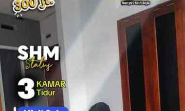 300 juta sudah dapat rumah shm 3 kamar di tegalagung