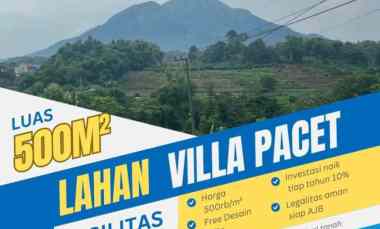 450ribu/m2 Tanah Villa Pacet View Pegunungan