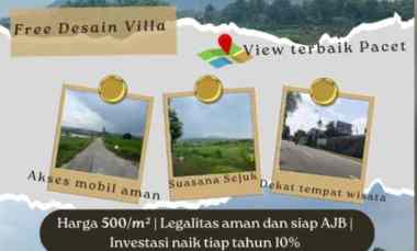 Akses Mudah Tanah Luasan Besar Villa Pacet