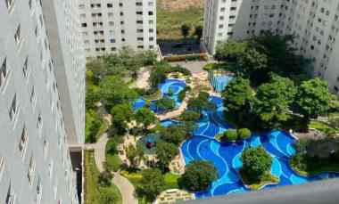 apartemen educity 2br semi furnished tower yale