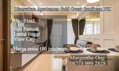 Apartemen Gold Coast PIk Tower Carribean Full Furnish