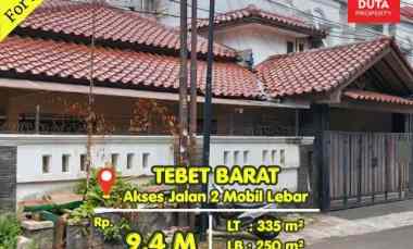 Komersial Dijual di Tebet Barat