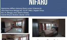 Sewa Apartemen Lokasi Strategis dekat dengan Stasiun Pasar Minggu