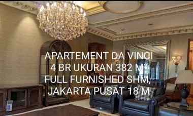 Apartement Da Vinci 4 Br Ukuran 382 M Full Furnished