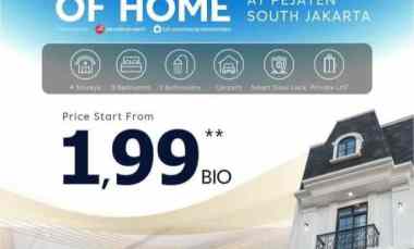 Aparthouse 3 Lantai di Jakarta Selatan