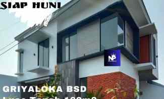 Brand New Hunian 2 Lantai di Kawasan Griyaloka BSD
