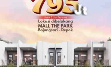 Rumah Dijual di Jalan Raya Curug Bojongsari Kota Depok