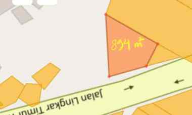 Tanah Dijual di Lokasi jalan baru sampora