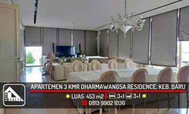 Dijual Apartemen Mewah 3 Kamar The Residences at Dharmawangsa