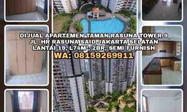 Dijual Apartemen Taman Rasuna Tower 9 jl. Rasuna Said Jakarta Selatan