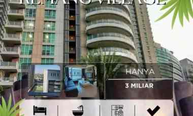 Dijual Apartmen Kemang Village 3BR 1 Maid Room Full Furnished