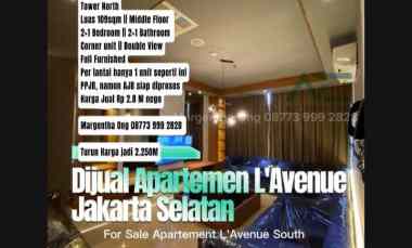 Apartemen Dijual di Apartemen L Avenue, Pancoran, Jakarta Selatan