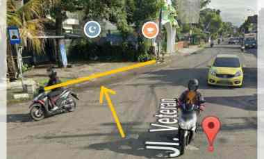Dijual Cepat Harga Nego Tanah Shm di jl. Veteran Jogja