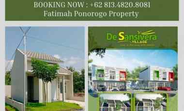 dijual cepat rumah 2k tidur syariah ponorogo