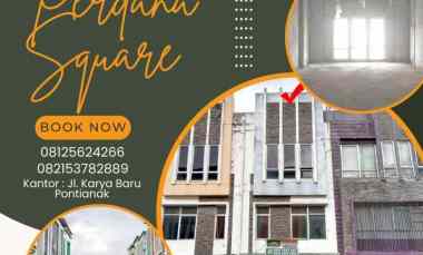 Dijual Murah Ruko Baru Perdana Square Pontianak