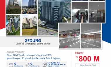 Dijual Gedung Diletjen TB Simatupang KSV 1B