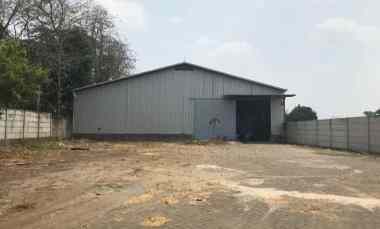 dijual gudang di jalan mojosari trawas