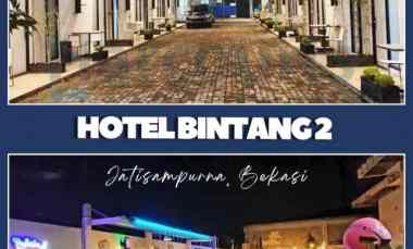 dijual hotel bintang 2 aktif di cibubur